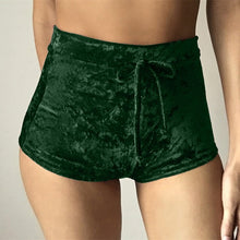 Velvet Elastic Shorts