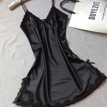 Ladies Sexy Silk Satin Night Dress
