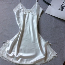Ladies Sexy Silk Satin Night Dress