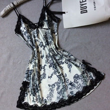 Ladies Sexy Silk Satin Night Dress