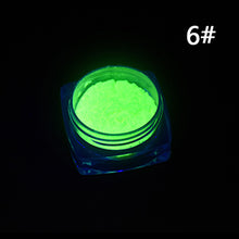 Neon Phosphor Powder Nail Glitter Powder