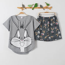 Cute Woman's Cotton Pajama Set