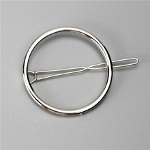 Gold/Silver Plated Metal Triangle Hair Clips