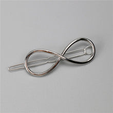Gold/Silver Plated Metal Triangle Hair Clips