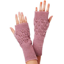 Stylish Knitted Wrist Mittens for Women