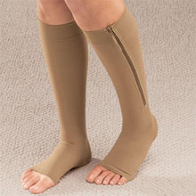 Women Zipper Knee stockings
