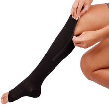 Women Zipper Knee stockings