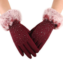 Comfy Women's Gloves Thicken Mittens