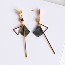 Triangle Geometry Drop Earrings For Ladies