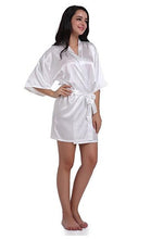 Sexy Satin Night Lace Robe