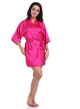 Sexy Satin Night Lace Robe