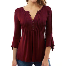 Button Chemise Cotton Blouse