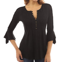 Button Chemise Cotton Blouse