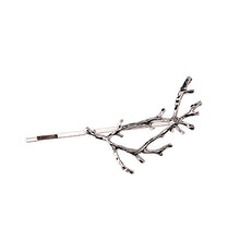 Vintage Gold Silver Tree Hair Clips