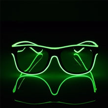 Glow Fluorescence LED Glasses