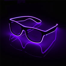 Glow Fluorescence LED Glasses