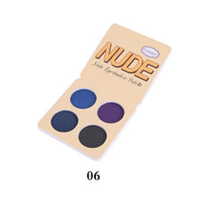 Matte Eye Shadow Palette 4 Color