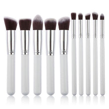 Silver/Golden Makeup Brushes Set