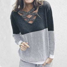 Female Reversible Hollow Out Knitted Sweater