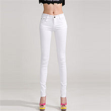 Casual Mid Waist Jeans For Woman