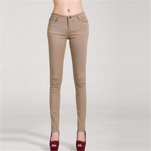 Casual Mid Waist Jeans For Woman