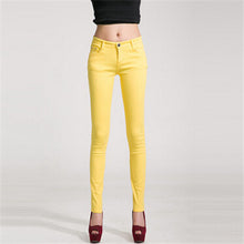 Casual Mid Waist Jeans For Woman
