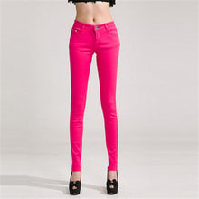 Casual Mid Waist Jeans For Woman