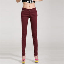 Casual Mid Waist Jeans For Woman