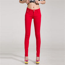 Casual Mid Waist Jeans For Woman