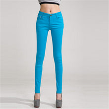 Casual Mid Waist Jeans For Woman