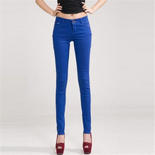 Casual Mid Waist Jeans For Woman