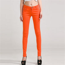 Casual Mid Waist Jeans For Woman