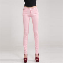 Casual Mid Waist Jeans For Woman