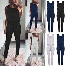Smart and Sexy Sleeveless Jumpsuit
