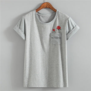 Rose Harajuku T-Shirt For Women