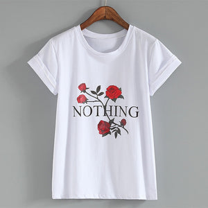Rose Harajuku T-Shirt For Women