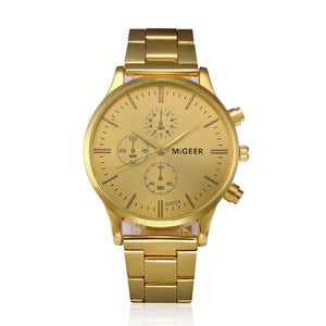 Vintage Gold Wristwatch For Man