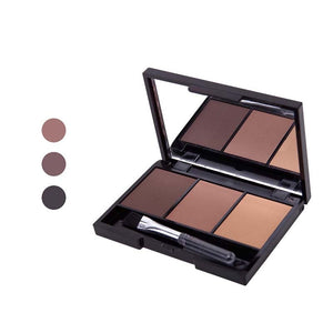 3 Color Eyebrow Powder Palette