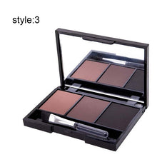 3 Color Eyebrow Powder Palette