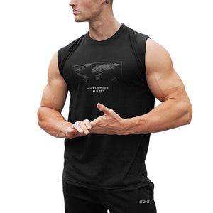 Bodybuilding Sleeveless Tank Tops