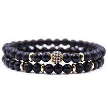 Natural stone Bracelet Dark Night