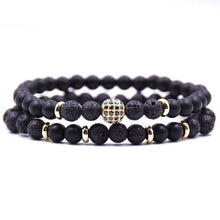 Natural stone Bracelet Dark Night