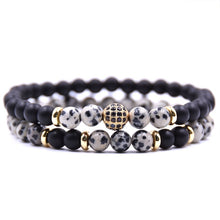Natural stone Bracelet Dark Night