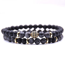 Natural stone Bracelet Dark Night