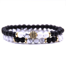 Natural stone Bracelet Dark Night