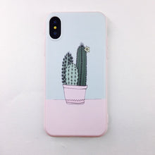 Cute Candy Color Art Leaf Print Phone Case