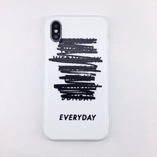 Cute Candy Color Art Leaf Print Phone Case