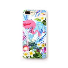 Cute Candy Color Art Leaf Print Phone Case