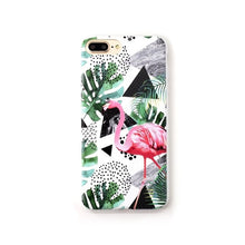 Cute Candy Color Art Leaf Print Phone Case