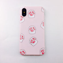 Cute Candy Color Art Leaf Print Phone Case